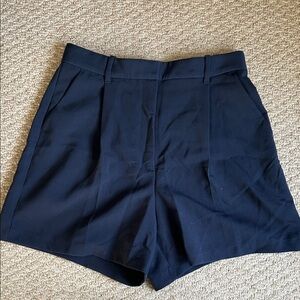 Abercrombie Sloane Trouser Shorts Navy